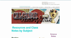 Desktop Screenshot of mscalcano.weebly.com