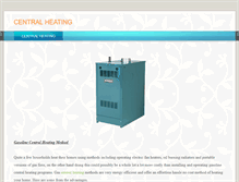 Tablet Screenshot of centralheating1.weebly.com