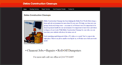 Desktop Screenshot of dallascleaning.weebly.com