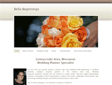 Tablet Screenshot of bellabeginnings.weebly.com