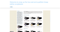 Desktop Screenshot of fake-oakleysunglassesale.weebly.com