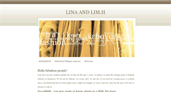 Desktop Screenshot of linaandlim.weebly.com