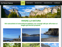 Tablet Screenshot of dererumnatura.weebly.com