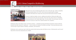 Desktop Screenshot of cckickboxing.weebly.com