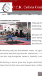 Mobile Screenshot of cckickboxing.weebly.com