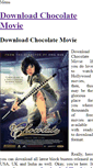 Mobile Screenshot of download-chocolate-movie.weebly.com