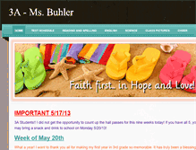 Tablet Screenshot of cbuhler.weebly.com