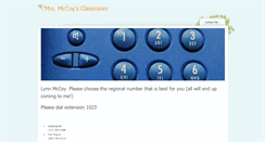 Desktop Screenshot of mrsmccoyclassroom.weebly.com