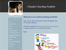 Tablet Screenshot of cdefazio.weebly.com