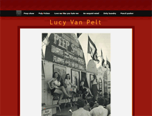 Tablet Screenshot of lucyvanpelt38.weebly.com