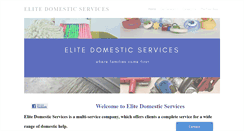 Desktop Screenshot of elitedomestics.weebly.com