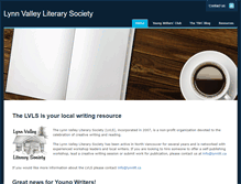 Tablet Screenshot of lynnlit.weebly.com