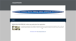 Desktop Screenshot of copypastejobs.weebly.com
