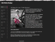 Tablet Screenshot of littlebritchesboutique.weebly.com