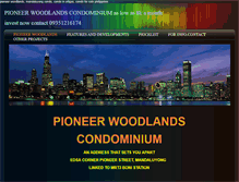 Tablet Screenshot of pioneerwoodlandscondos.weebly.com
