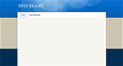 Desktop Screenshot of fhyzrealty.weebly.com