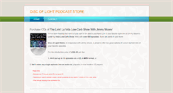 Desktop Screenshot of disc-of-light.weebly.com