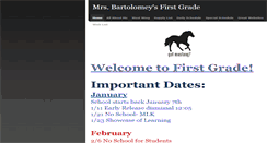 Desktop Screenshot of bartolomeysclass.weebly.com
