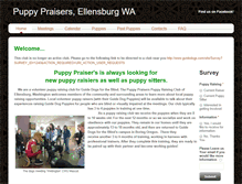 Tablet Screenshot of ellensburgpuppypraisers.weebly.com