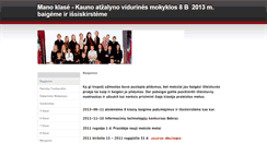 Desktop Screenshot of manoklaseb.weebly.com