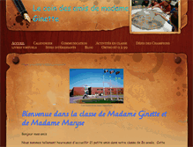 Tablet Screenshot of madameginette.weebly.com