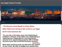 Tablet Screenshot of lasvegashomesforsale.weebly.com