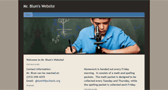 Desktop Screenshot of mrgblum.weebly.com
