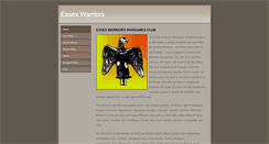Desktop Screenshot of essexwarriors.weebly.com