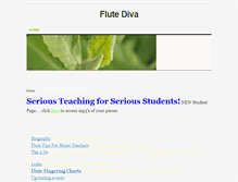 Tablet Screenshot of flutediva.weebly.com
