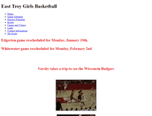 Tablet Screenshot of easttroybasketball.weebly.com