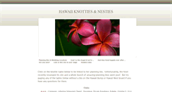 Desktop Screenshot of hawaiiknottie.weebly.com