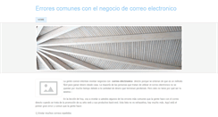 Desktop Screenshot of negociosconcorreoelectronico.weebly.com