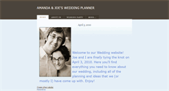 Desktop Screenshot of jalwedding.weebly.com