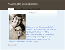 Tablet Screenshot of jalwedding.weebly.com