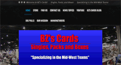 Desktop Screenshot of bzscards.weebly.com