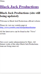 Mobile Screenshot of blackjackproductions.weebly.com