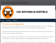 Tablet Screenshot of greystoneautomotive.weebly.com