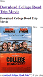 Mobile Screenshot of download-college-road-trip-movie.weebly.com