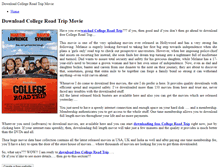 Tablet Screenshot of download-college-road-trip-movie.weebly.com