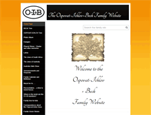 Tablet Screenshot of ospovat-ichlove-beck-family.weebly.com