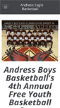 Mobile Screenshot of andressboysbasketball.weebly.com