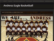 Tablet Screenshot of andressboysbasketball.weebly.com
