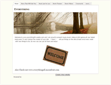 Tablet Screenshot of everything99.weebly.com