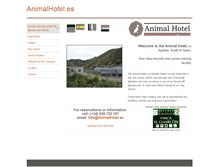 Tablet Screenshot of animalhoteluk.weebly.com