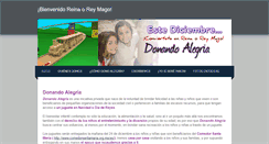 Desktop Screenshot of donandoalegria.weebly.com