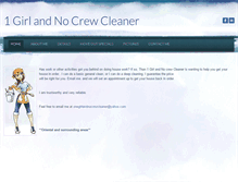 Tablet Screenshot of 1girlandnocrewcleaner.weebly.com