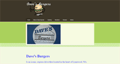 Desktop Screenshot of davesburgers.weebly.com