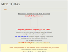 Tablet Screenshot of eliminategrocerybill.weebly.com