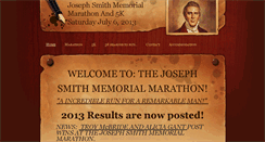 Desktop Screenshot of josephsmithmemorialmarathon.weebly.com