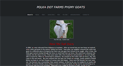 Desktop Screenshot of polkadotpygmygoats.weebly.com